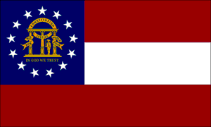 GEorgia State Flag Ga